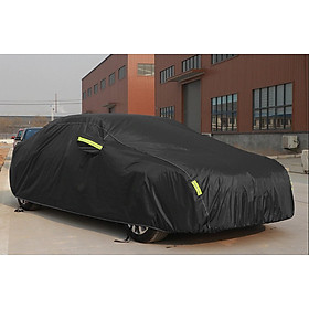 Bạt phủ ô tô Mazda CX3 chất liệu Polyester - màu đen cao cấp MACSIM 