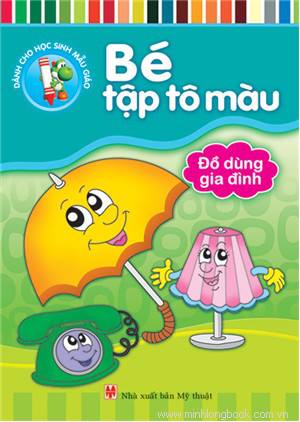Bé Tập Tô Màu ( Túi 8 Cuốn)