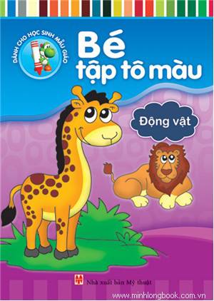 Bé Tập Tô Màu ( Túi 8 Cuốn)