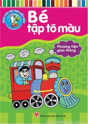 Bé Tập Tô Màu ( Túi 8 Cuốn)