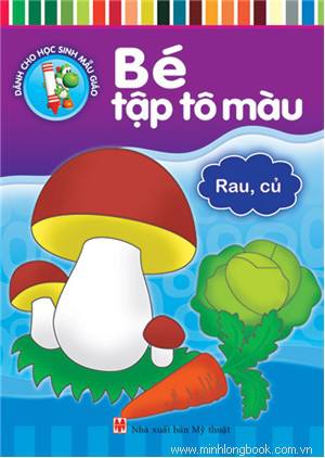 Bé Tập Tô Màu ( Túi 8 Cuốn)