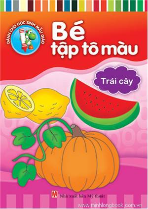 Bé Tập Tô Màu ( Túi 8 Cuốn)