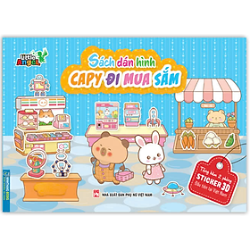 Sách Dán Hình (Tặng Kèm 2 Phòng Sticker 3D) - CAPY