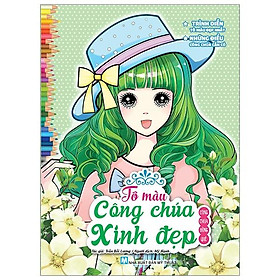 Tô Màu Công Chúa Xinh Đẹp - Công Chúa Đồng Quê (Tái Bản 2023)
