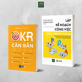 Combo 2 cuốn: PDCA + OKR căn bản