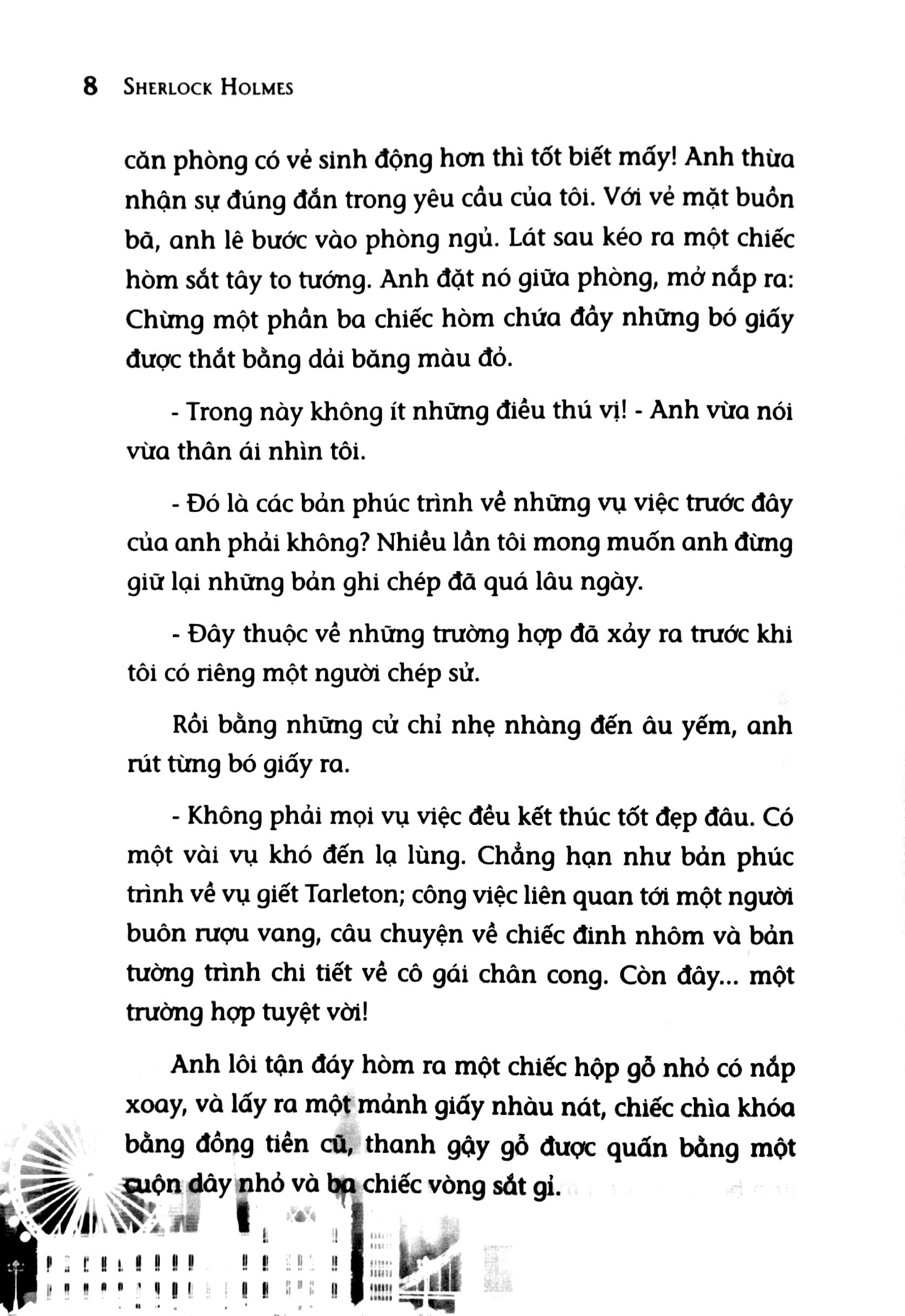 Sherlock Holmes - Công Việc Sau Cùng Của Holmes