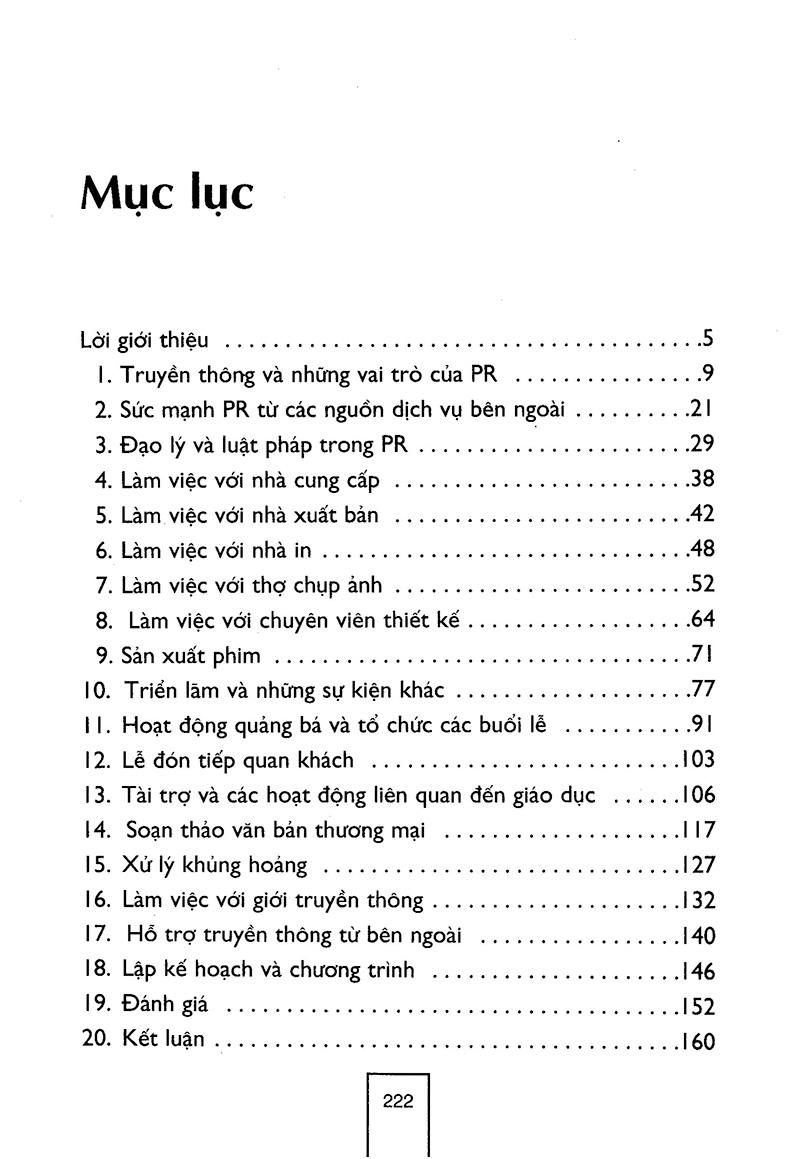 Những Bí Quyết Căn Bản Để Thành Công Trong PR (Tái Bản 2012)