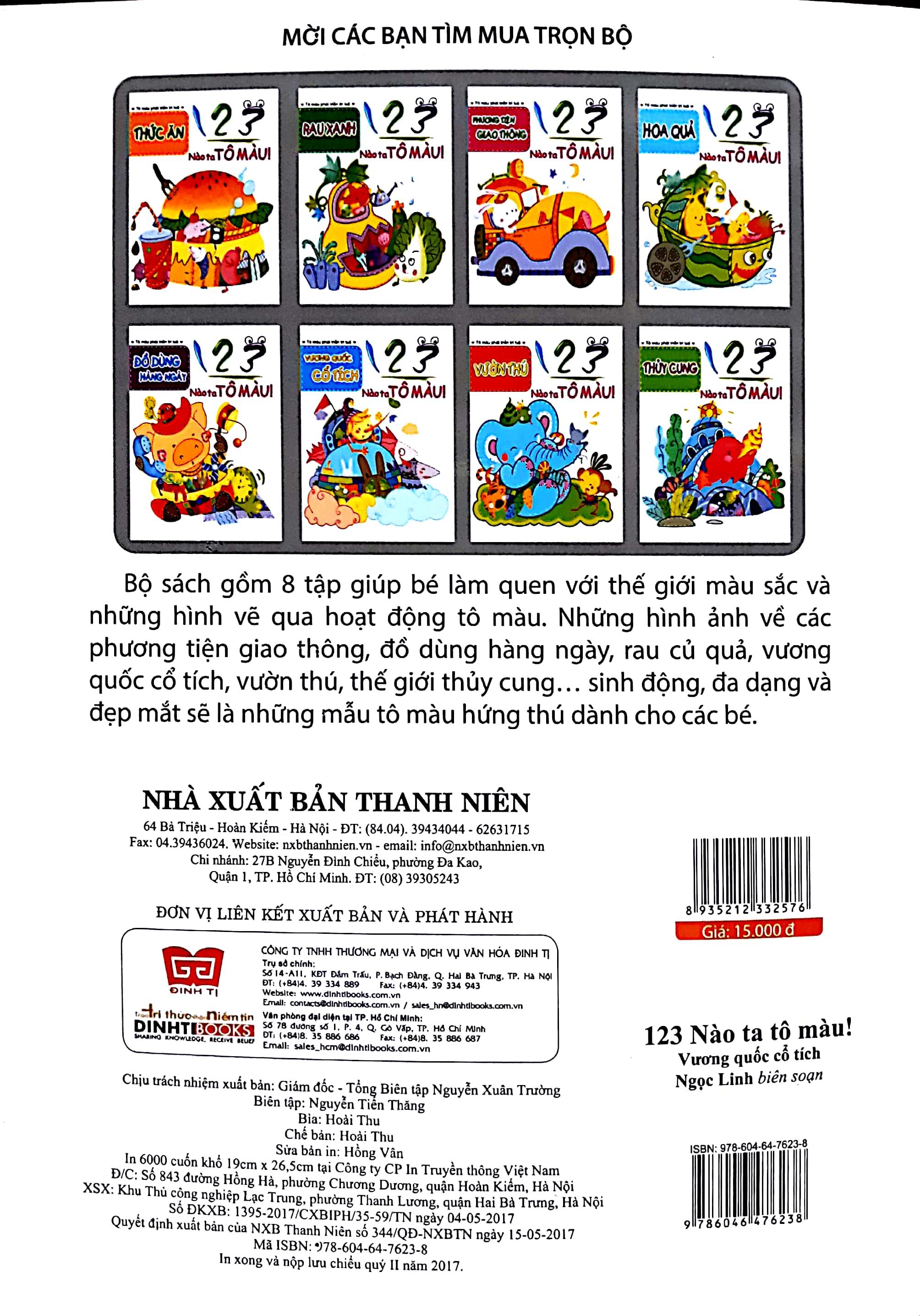 123 Nào Ta Tô Màu! - Vương Quốc Cổ Tích