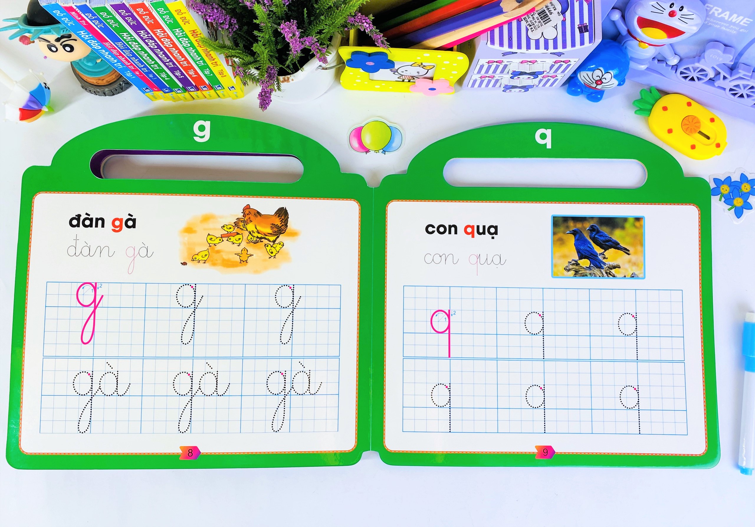 Sách - Chuẩn bị cho bé tới trường: Chữ cái và chữ số ndbooks
