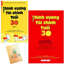 Combo Sách Thịnh Vượng Tài Chính Tuổi 30 (Trọn bộ 2 Tập) (Tặng Kèm Sổ Tay)
