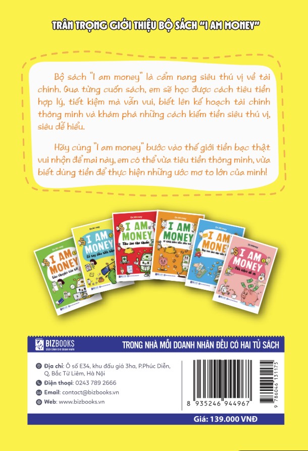 Sách I Am Money: Sổ Tay Siêu Tiết Kiệm - Bizbooks