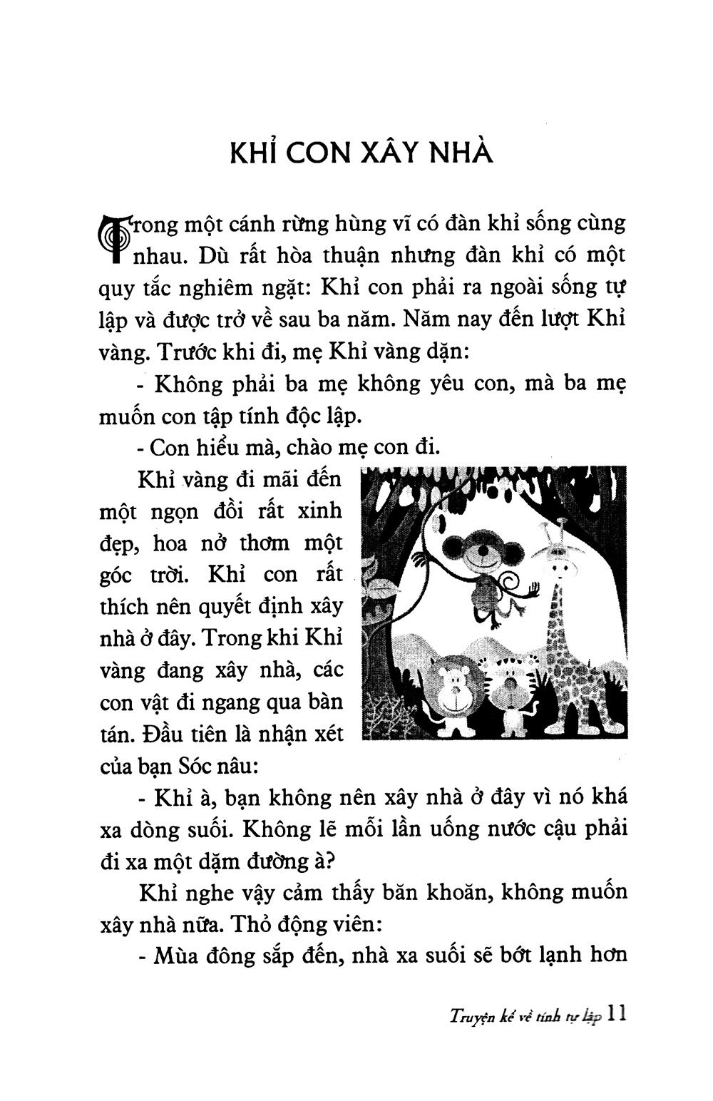 Truyện kể về: Tính tự lập (tái bản)