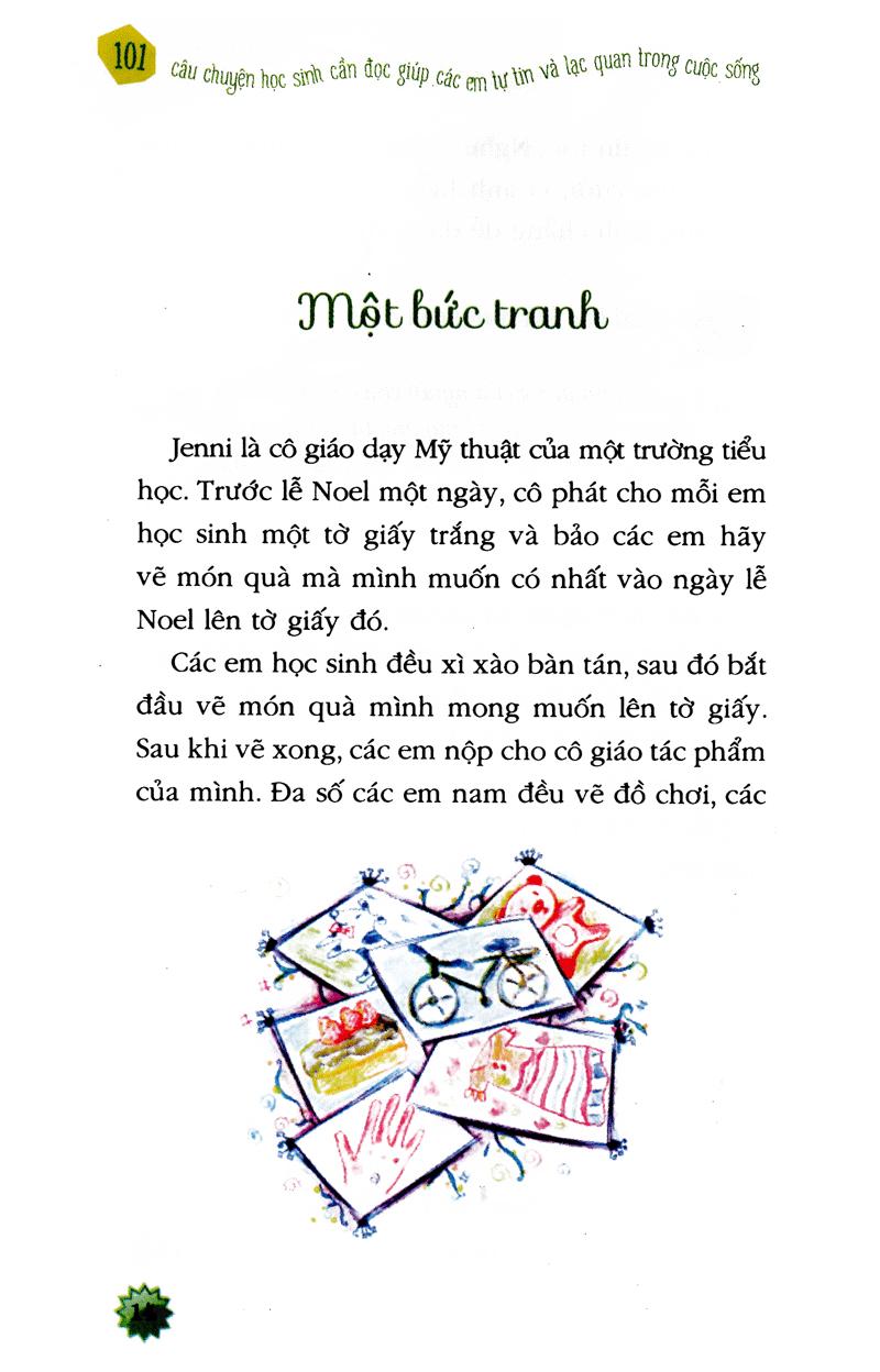 Kỹ Năng Sống - 101 Câu Chuyện Học Sinh Cần Đọc Giúp Các Em Tự Tin Và Lạc Quan Trong Cuộc Sống