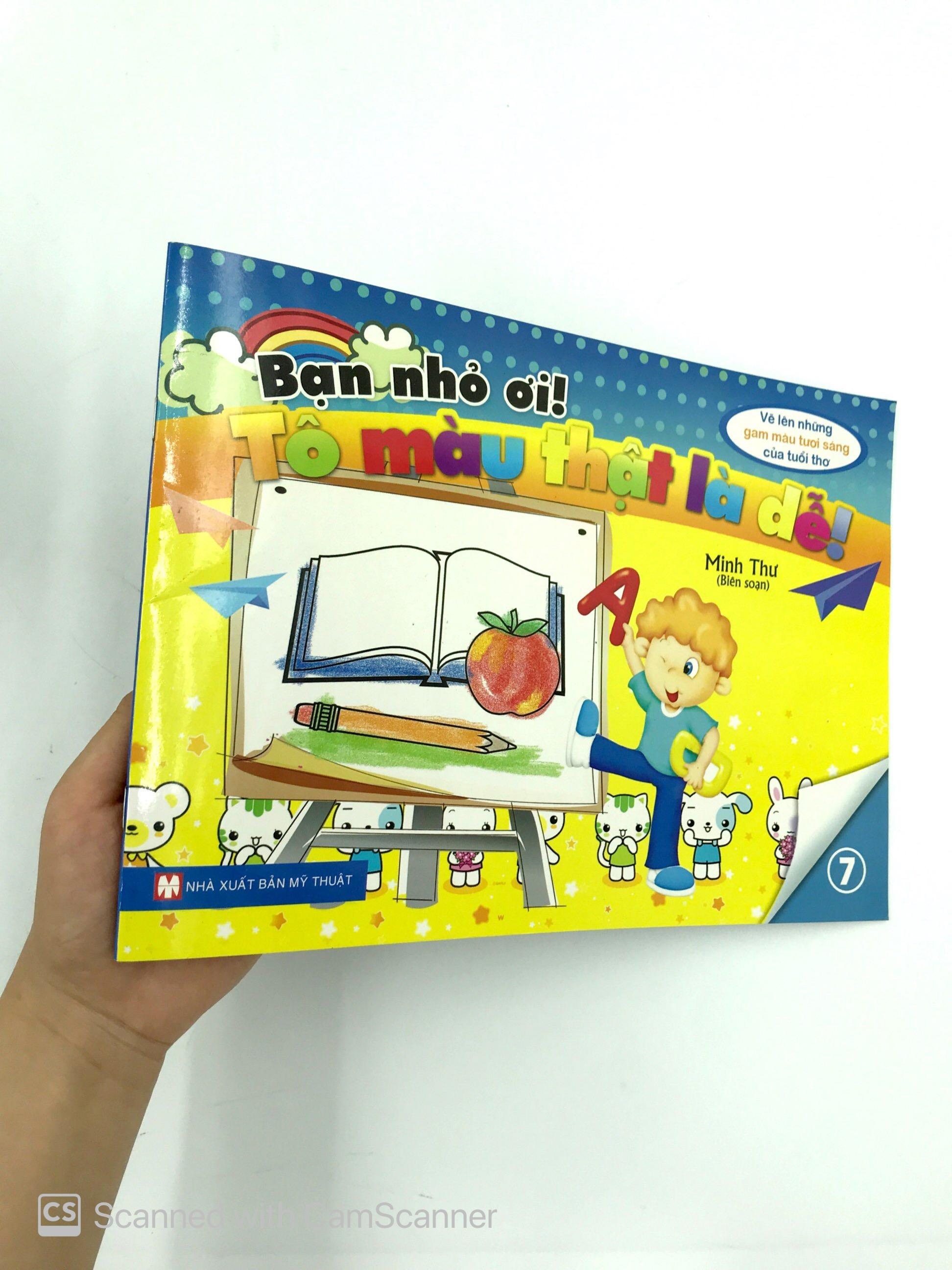 Bạn Nhỏ Ơi, Tô Màu Thật Là Dễ - Tập 7