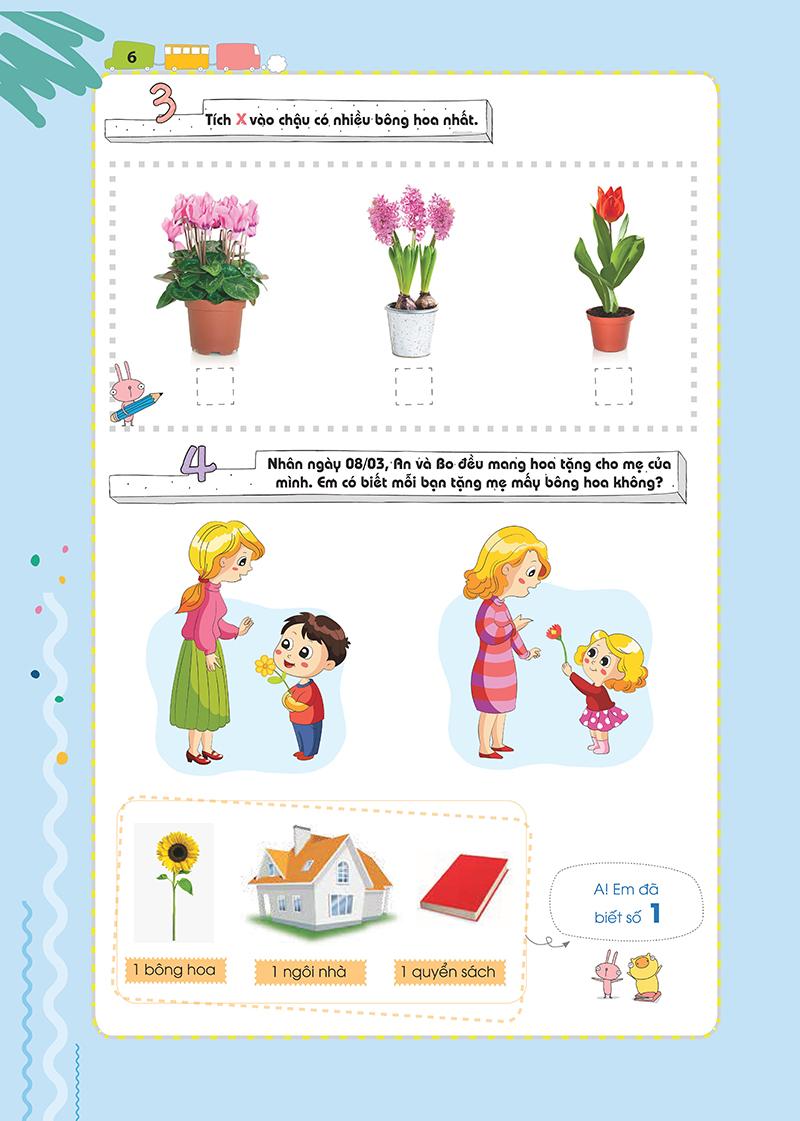 POMath - Toán Tư Duy Cho Trẻ Em 4-6 Tuổi (Tập 1)