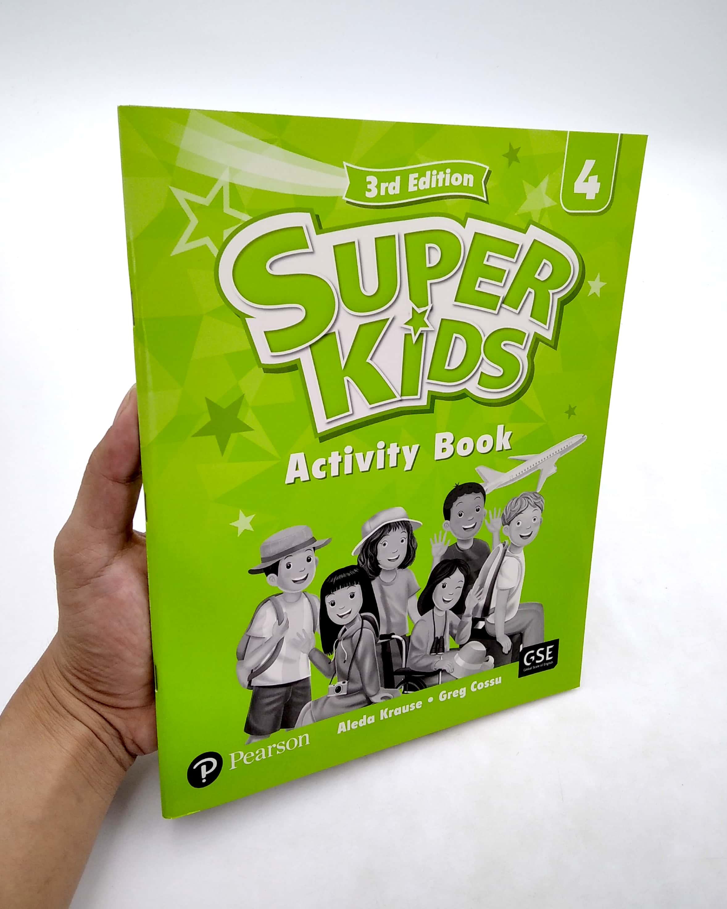 Superkids 3rd Activity Book Level 4