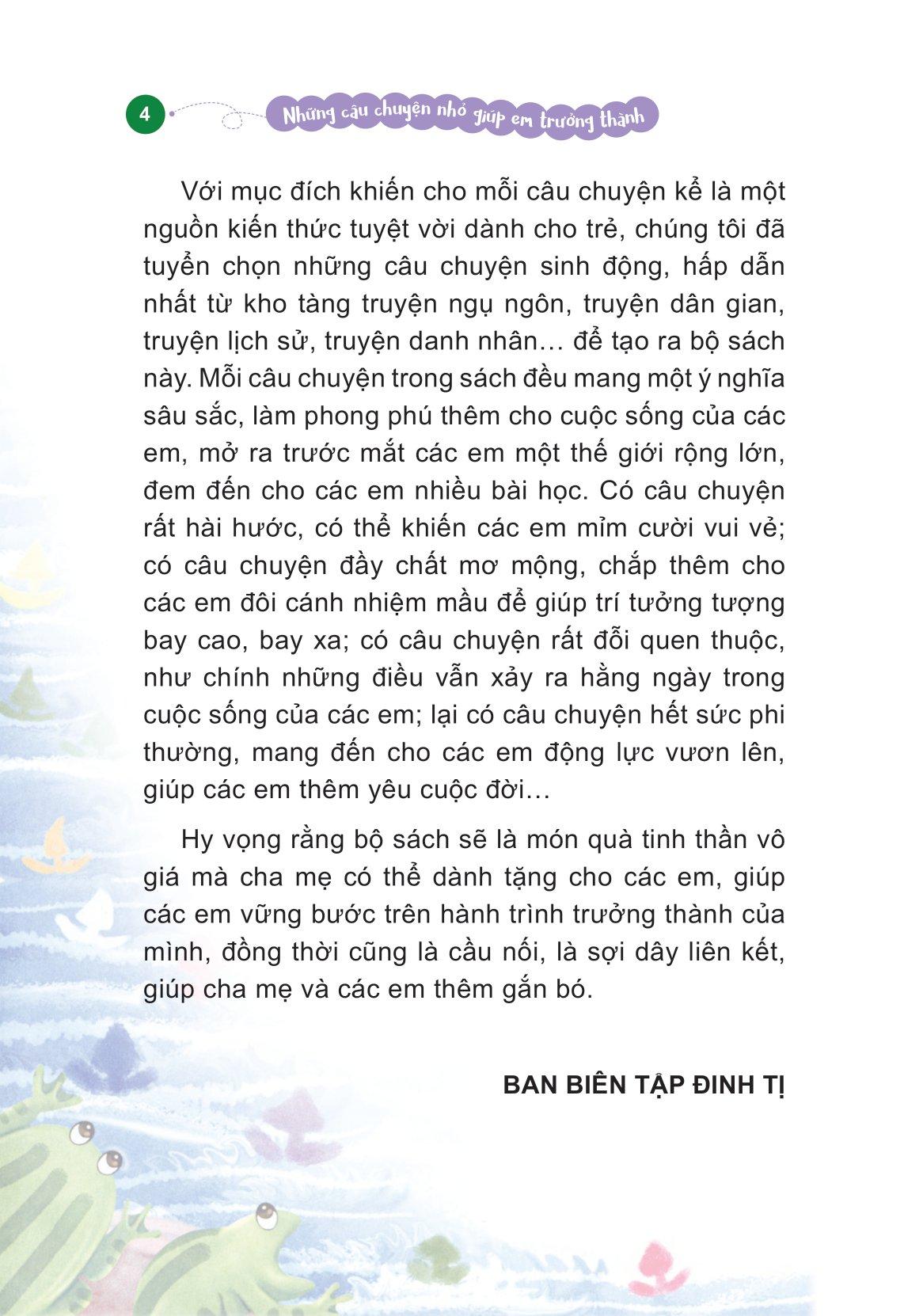 Những Câu Chuyện Nhỏ Giúp Em Trưởng Thành - Tớ Sáng Tạo