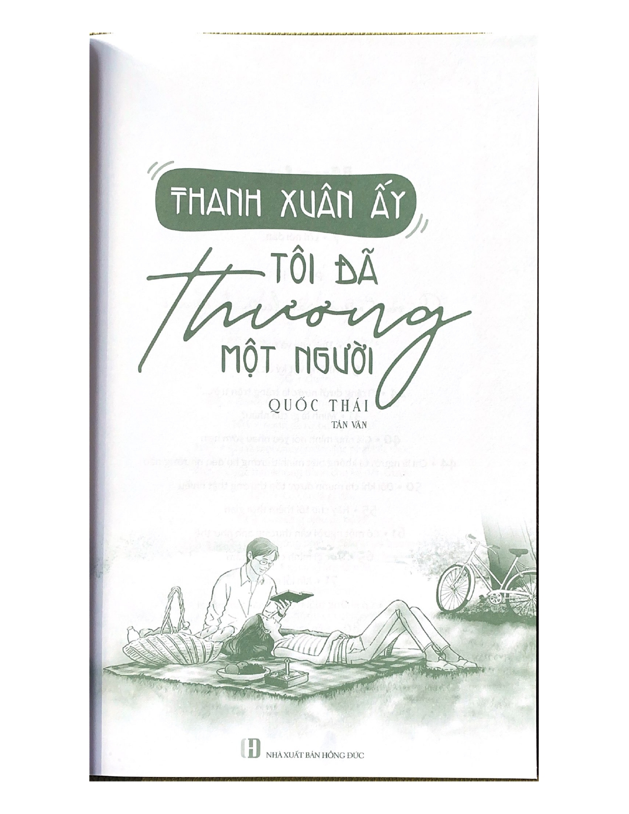 Thanh Xuân Ấy Tôi Đã Thương Một Người