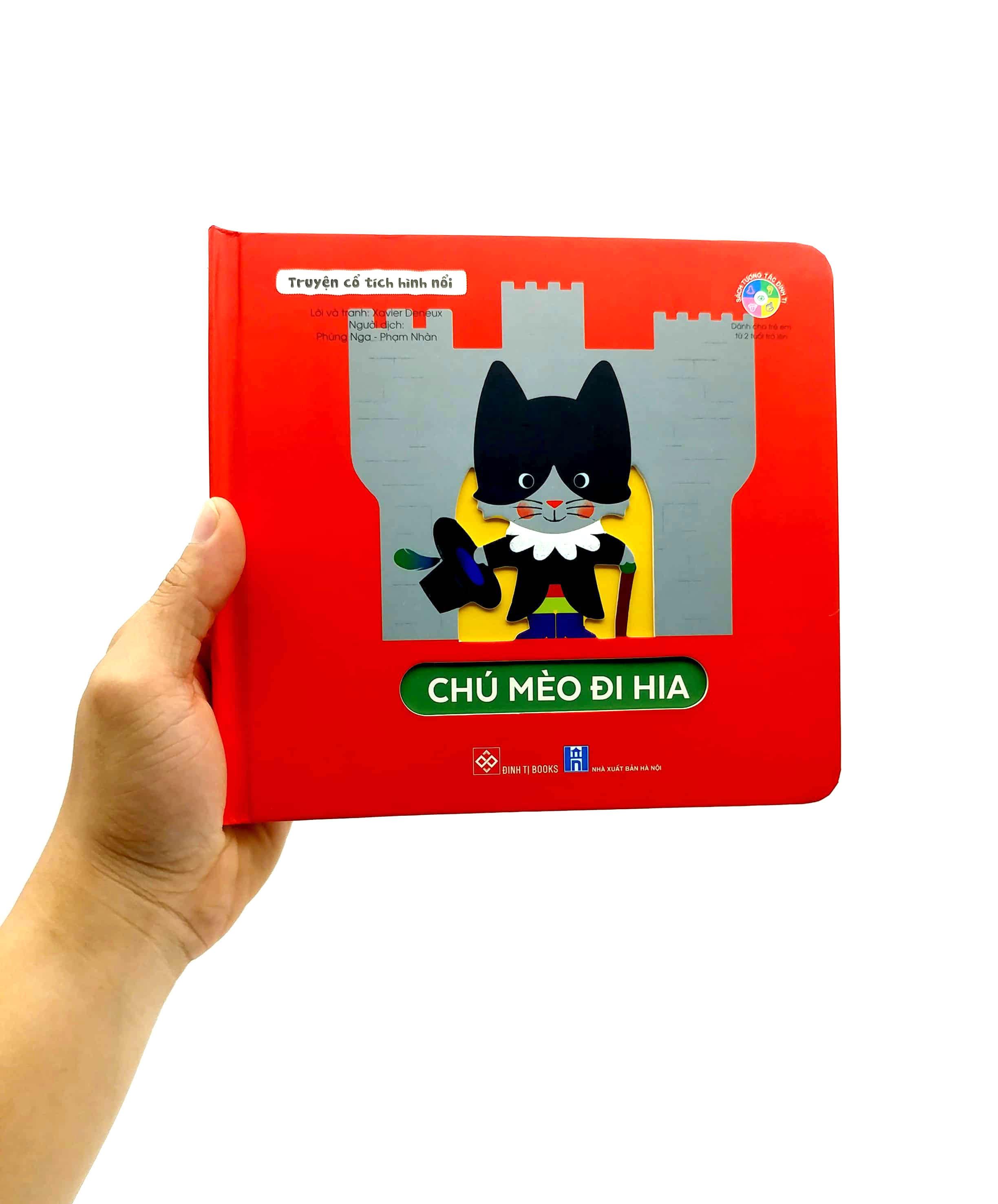 Truyện Cổ Tích Hình Nổi - Chú Mèo Đi Hia