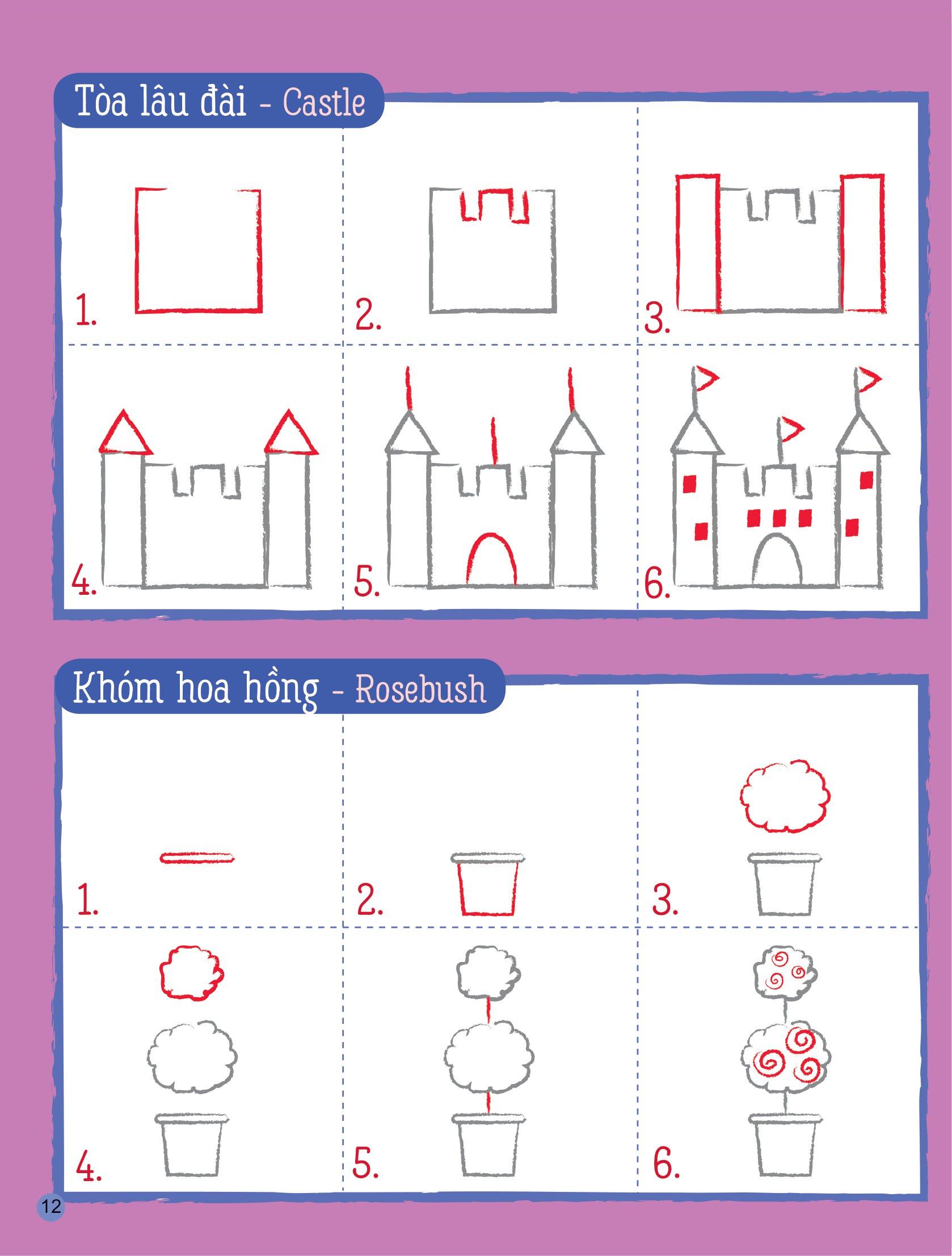 Họa Sĩ Tí Hon - Nào, Ta Cùng Học Vẽ … Vương Quốc Công Chúa! - Learn To Draw … Princess Kingdom!