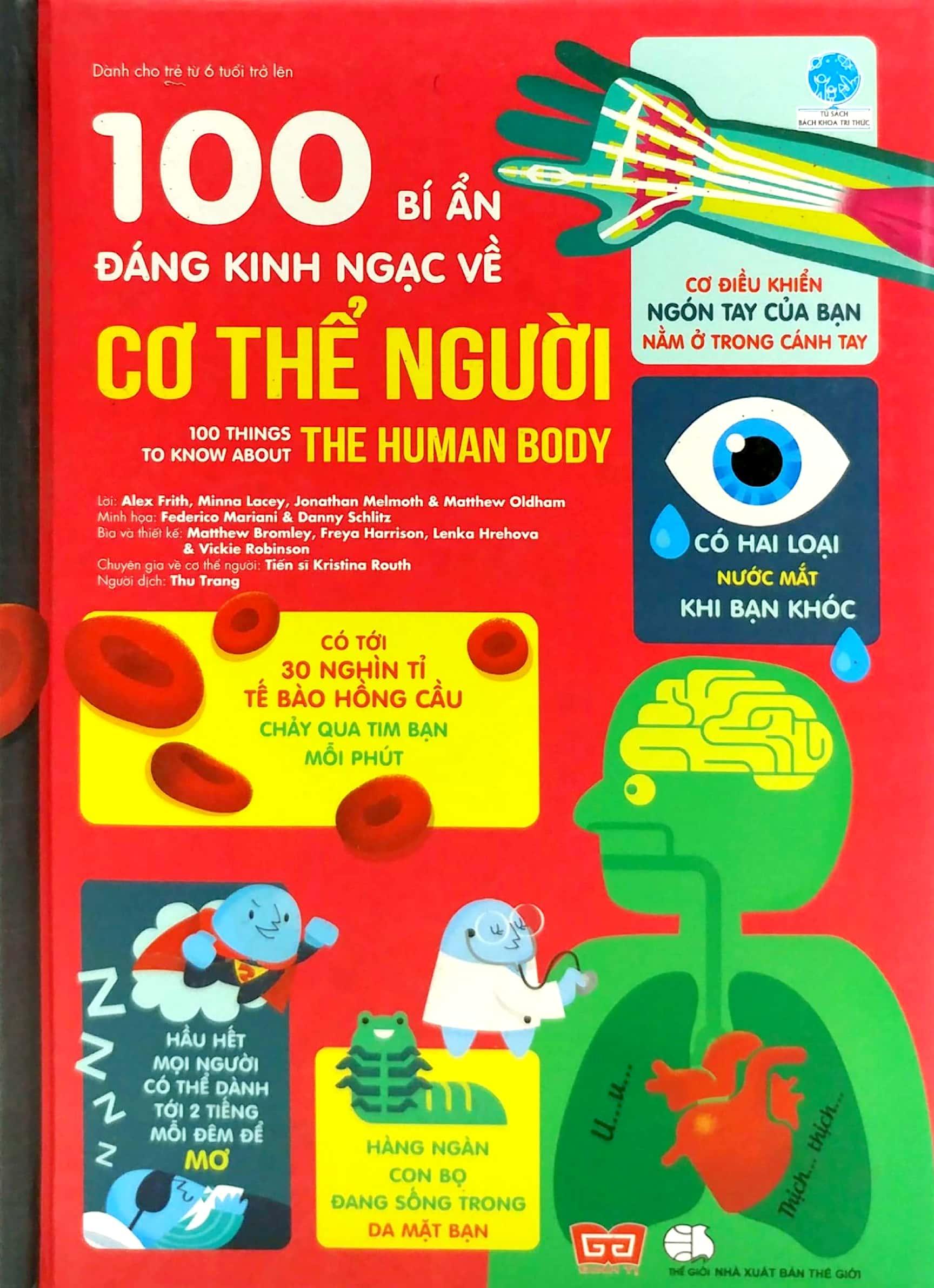 100 Bí Ẩn Đáng Kinh Ngạc Về Cơ Thể Người (USBORNE - 100 Things To Know About The Human Body)