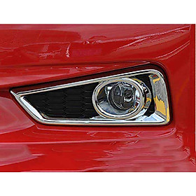 Bộ ốp Viền Đèn Gầm Trước Mạ Crom Dành cho xe Honda City 2014/2016