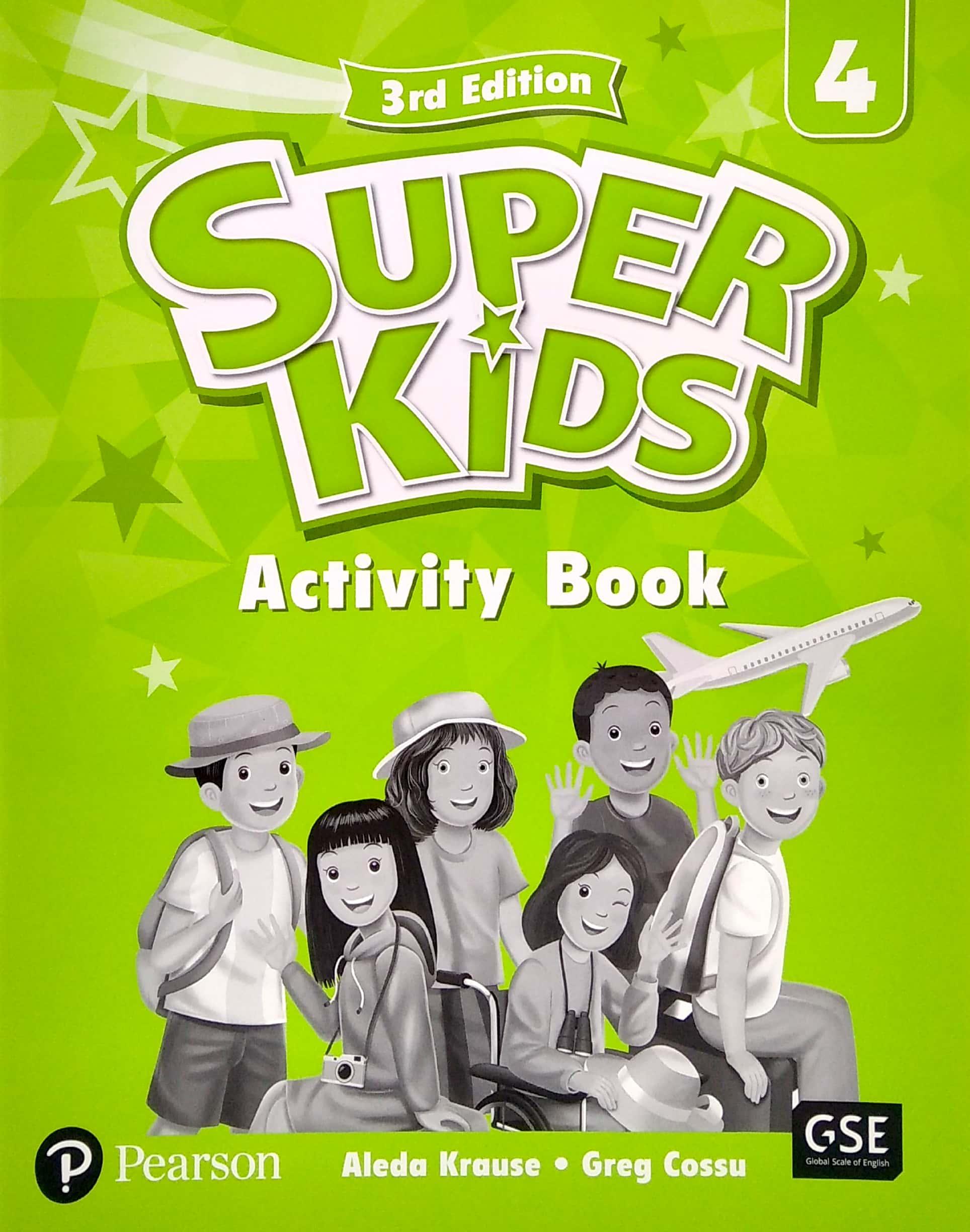 Superkids 3rd Activity Book Level 4