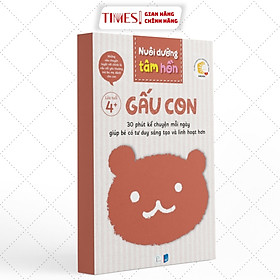 Bộ nuôi dưỡng tâm hồn - Bộ Gấu Con lứa tuổi 4+ (trọn bộ gồm 6 quyển) - Shichida