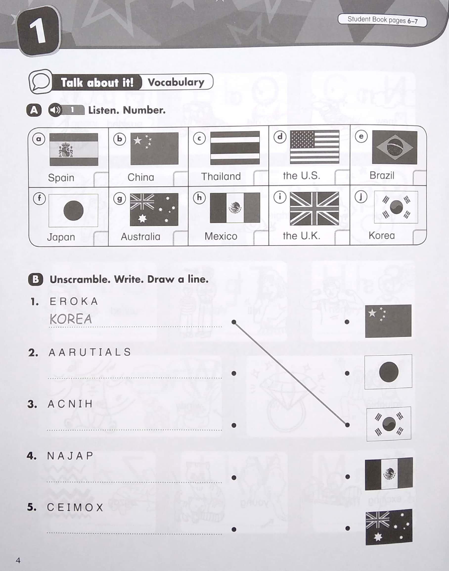 Superkids 3rd Activity Book Level 4