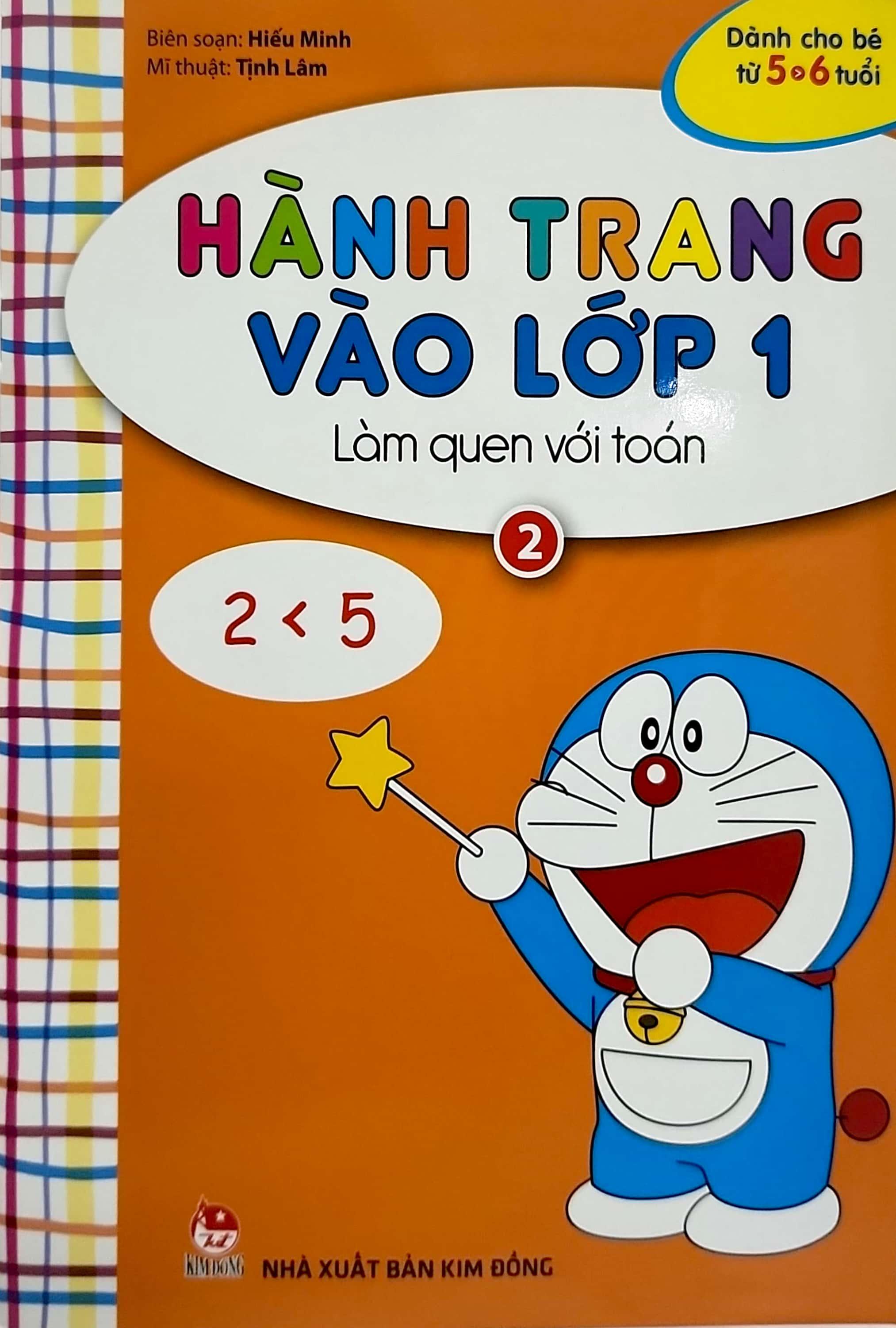 Hành Trang Vào Lớp 1 - Làm Quen Với Toán - Tập 2 (Tái Bản 2023)