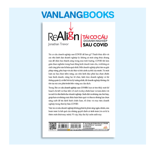 Tái Cơ Cấu Doanh Nghiệp Sau Covid - Vanlangbooks