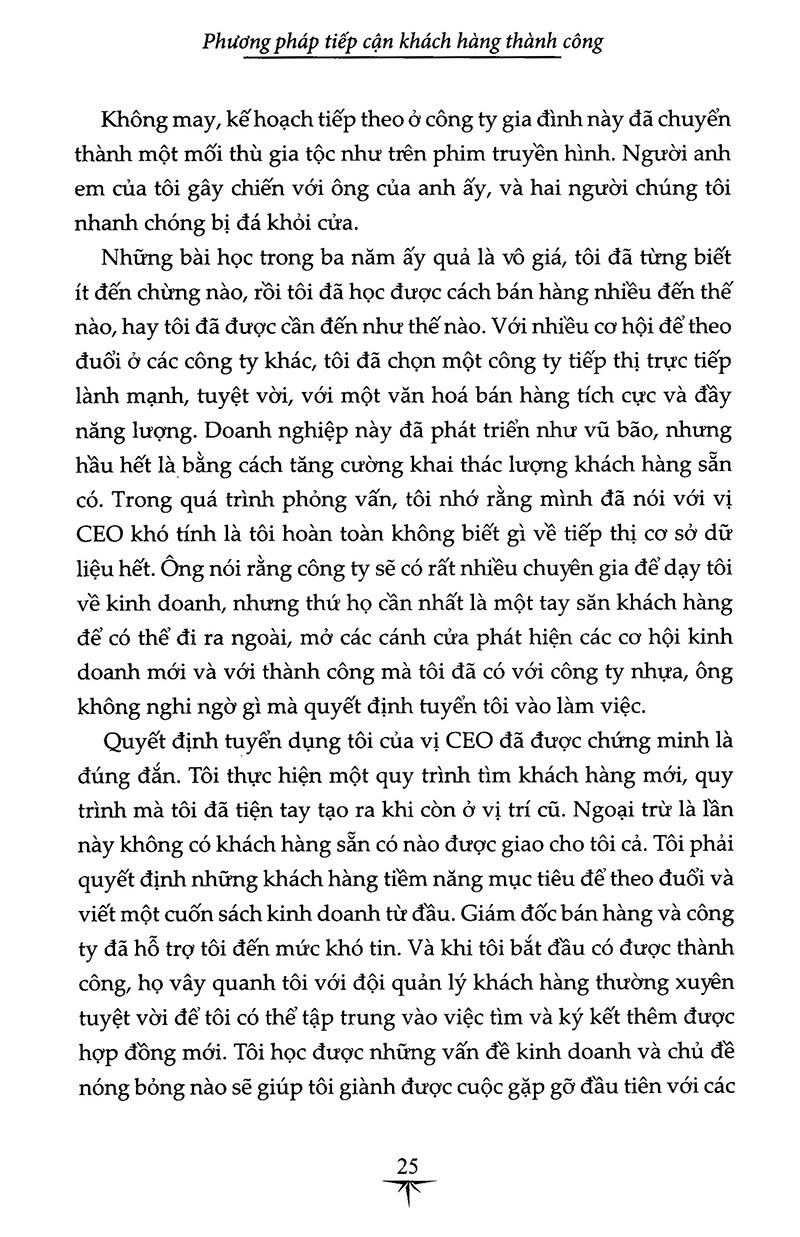 Phương Pháp Tiếp Cận Khách Hàng Thành Công (Tái Bản 2018)