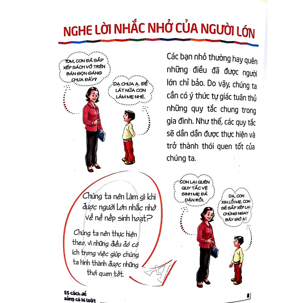 Tủ Sách Kỹ Năng Sống Dành Cho Học Sinh - 55 cách để sống có kỉ luật