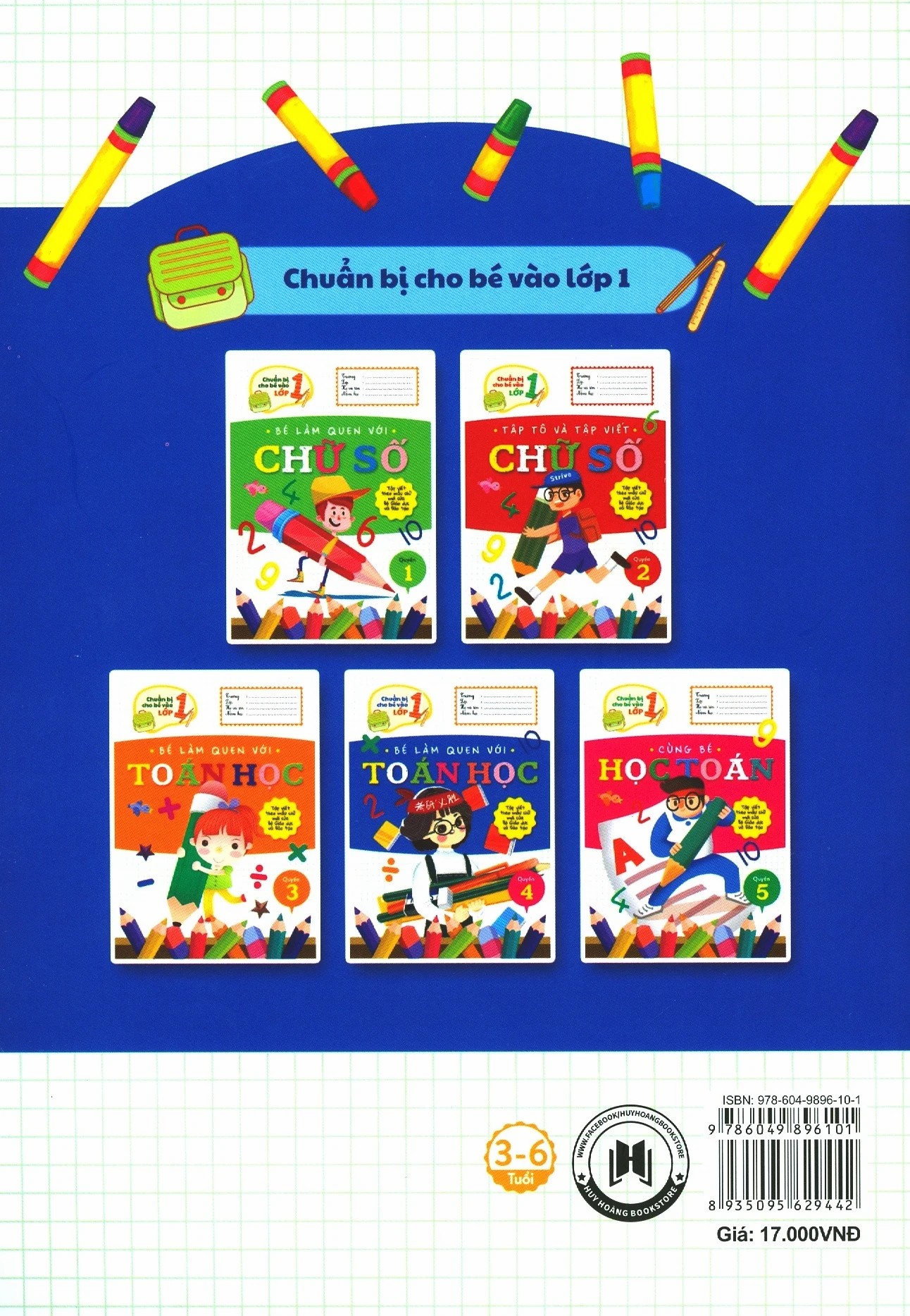 Chuẩn bị cho bé vào lớp 1 - Bé làm quen với toán học Q4