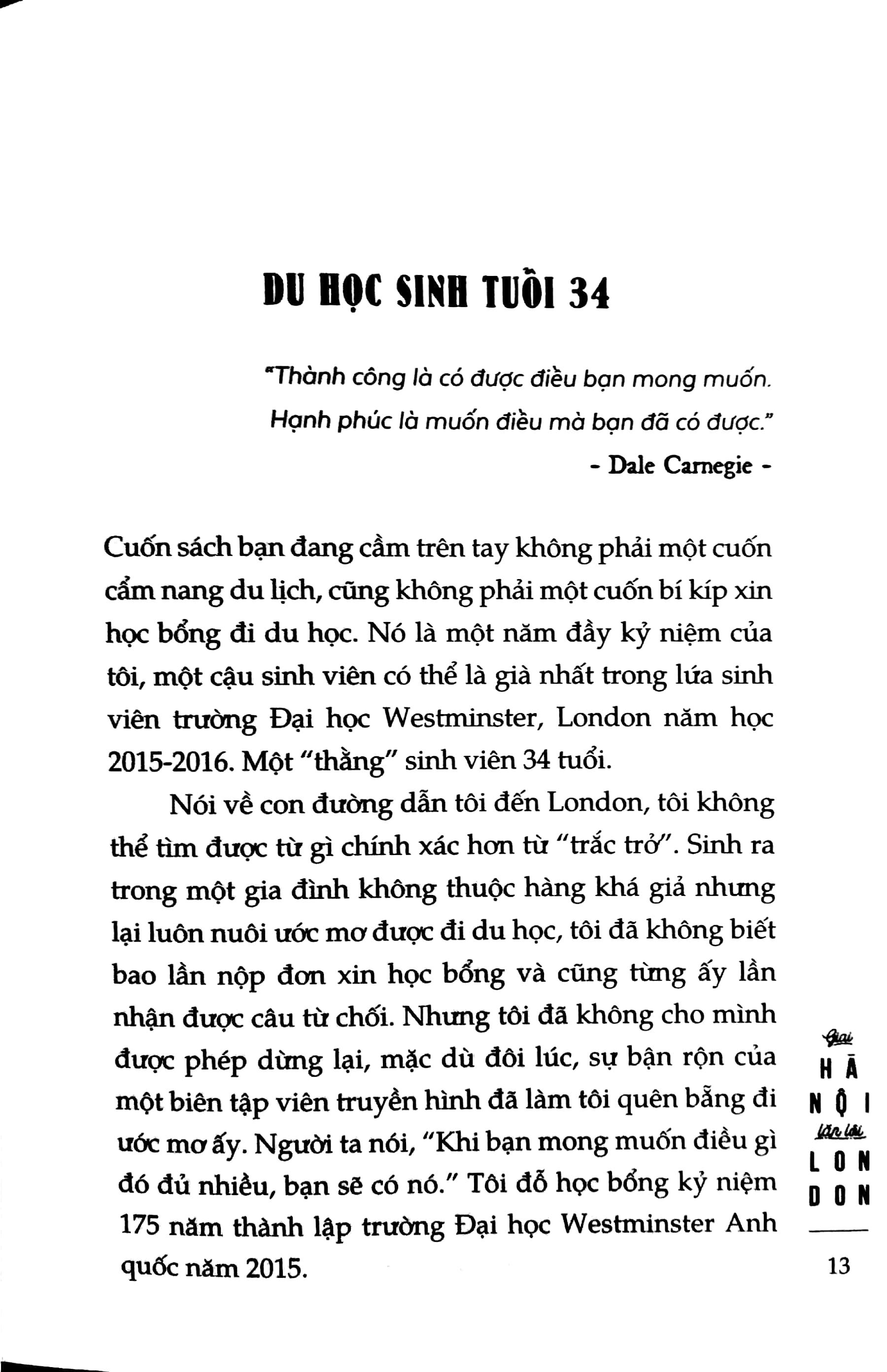 Giai Hà Nội Lặn Lội London