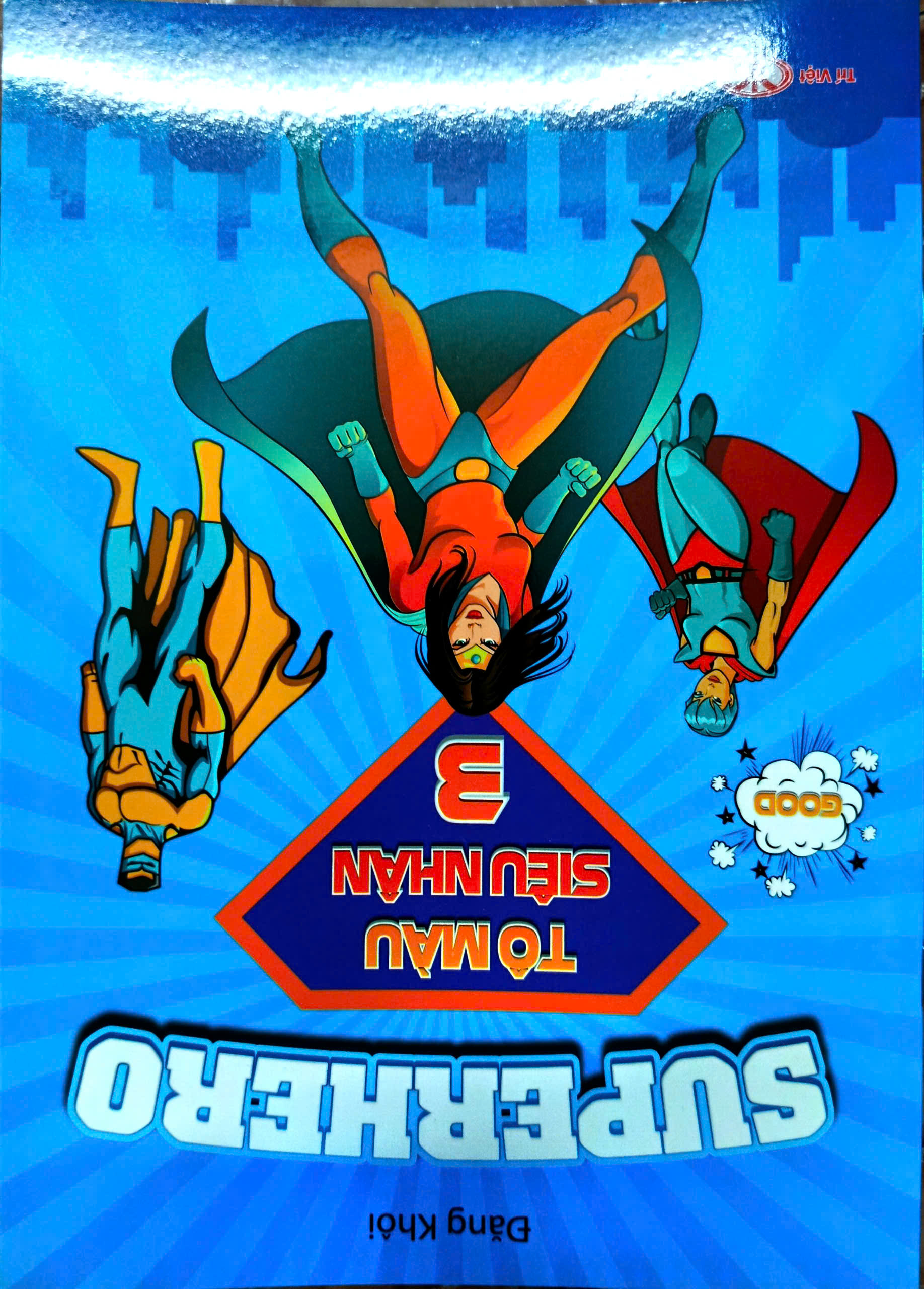 Combo Bộ Superhero - Tô Màu Siêu Nhân (Bộ 6 Cuốn)