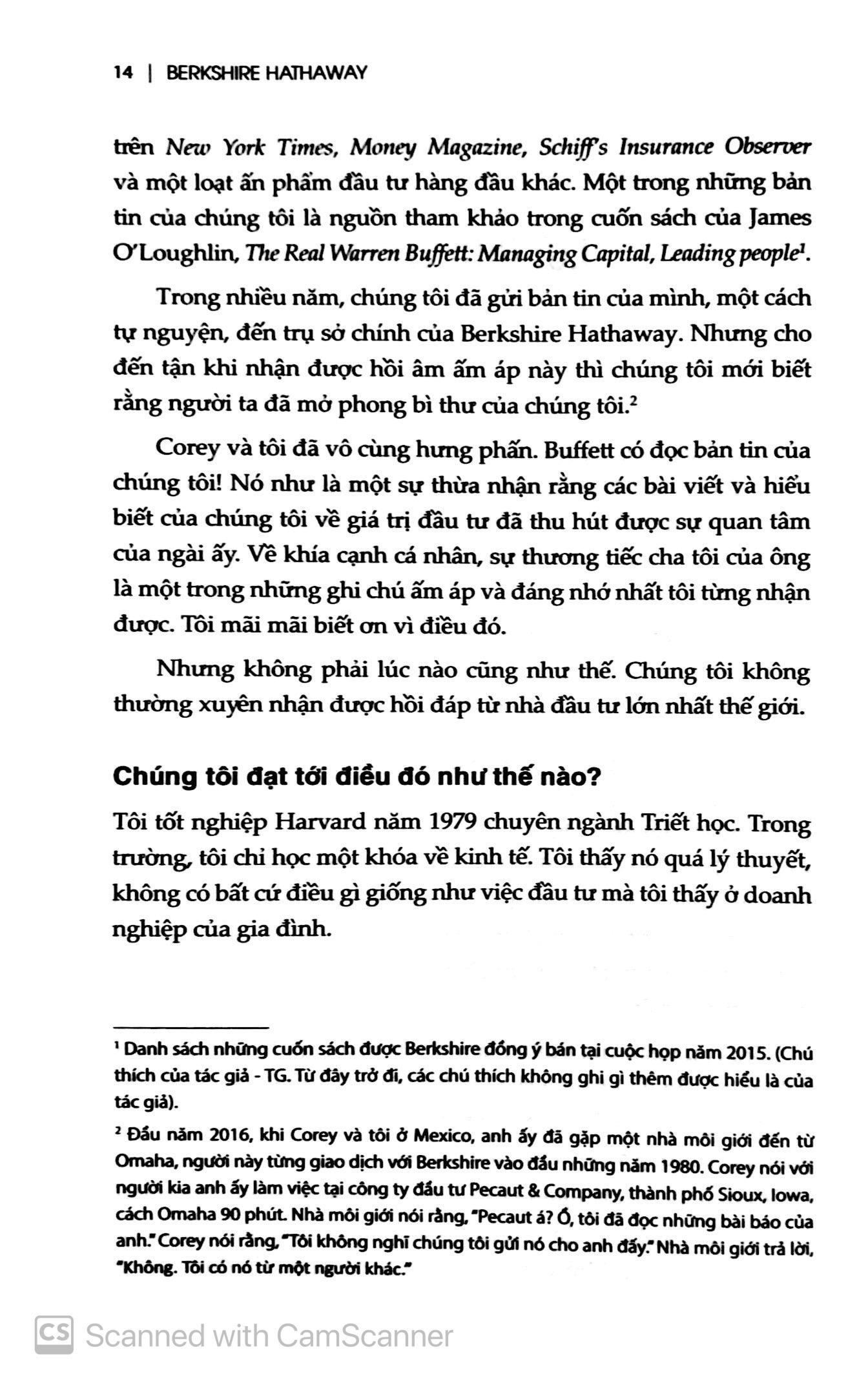 Berkshire Hathaway: Những Bài Học Tuyệt Vời Từ Warren Buffett Và Charlie Munger Tại Đại Hội Cổ Đông Thường Niên Của Tập Đoàn Trong Suốt 30 Năm (Tái Bản 2023)