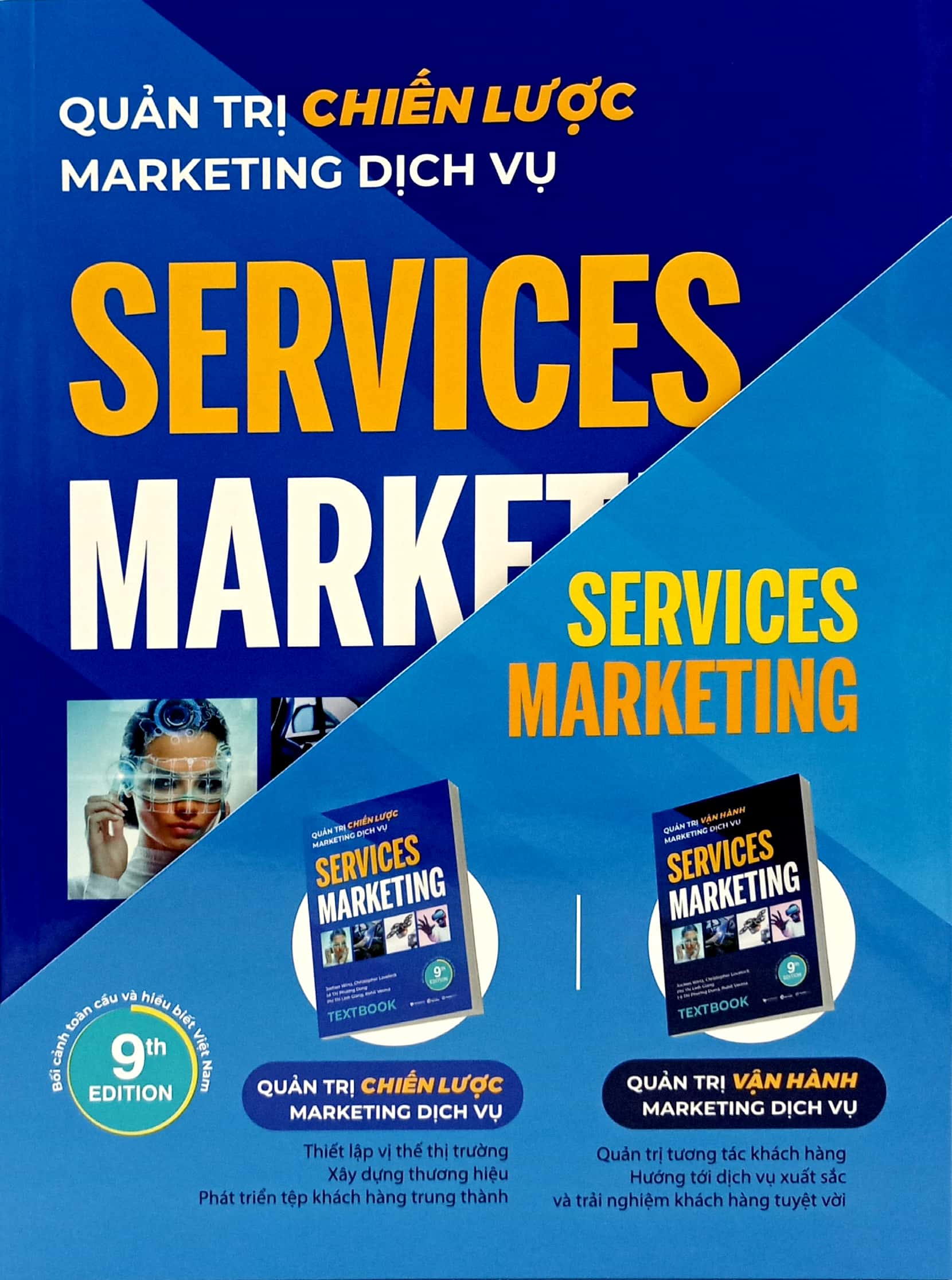 Boxset Services Marketing - Quản trị chiến lược và vận hành marketing dịch vụ (2 quyển)