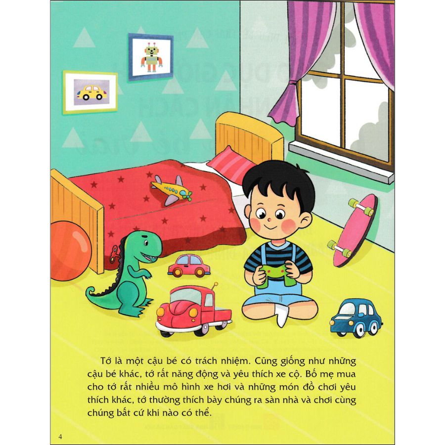 Giáo dục giới tính và nhân cách dành cho bé trai - Mọi điều bé trai cần phải biết - Tớ là cậu bé có trách nhiệm (Dạy trẻ sống có trách nhiệm với bản thân, gia đình, bạn bè và xã hội)