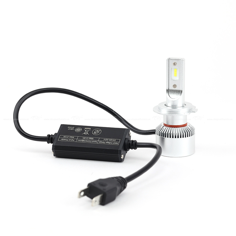 Combo 2 Bóng Đèn Led HLT OSRAM H7 64215DWS 24V 18W
