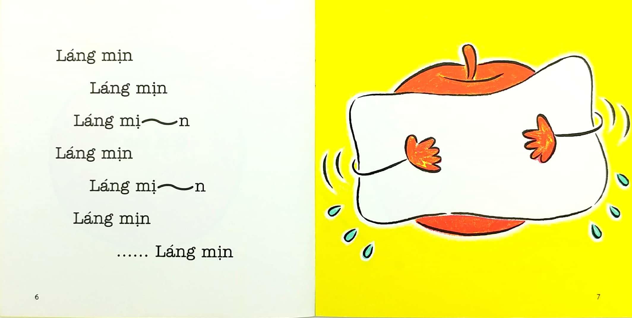 Ehon - những em bé đáng yêu - Khuôn mặt sảng khoái