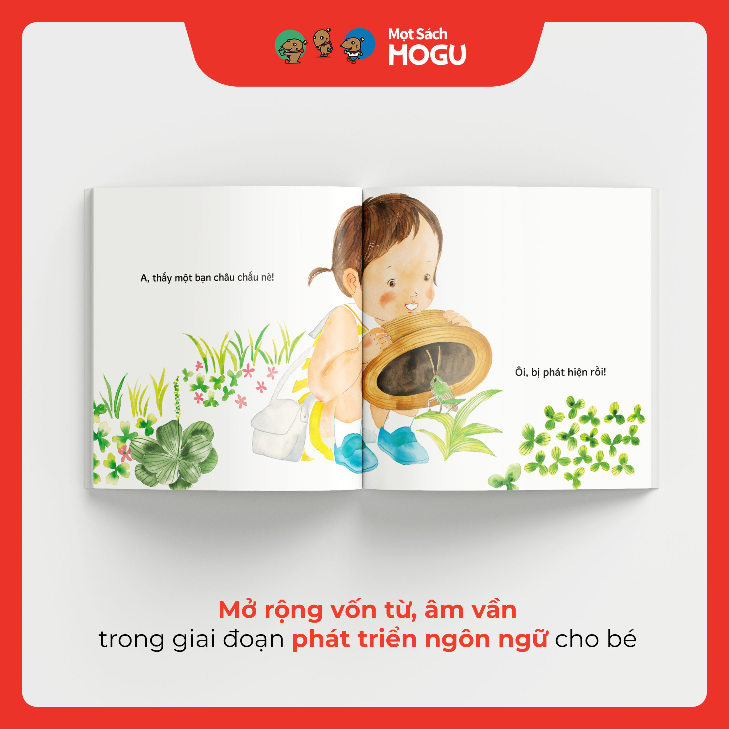 Truyện Ehon bé 1-2-3 tuổi - Đi dạo dưới ánh nắng rực rỡ