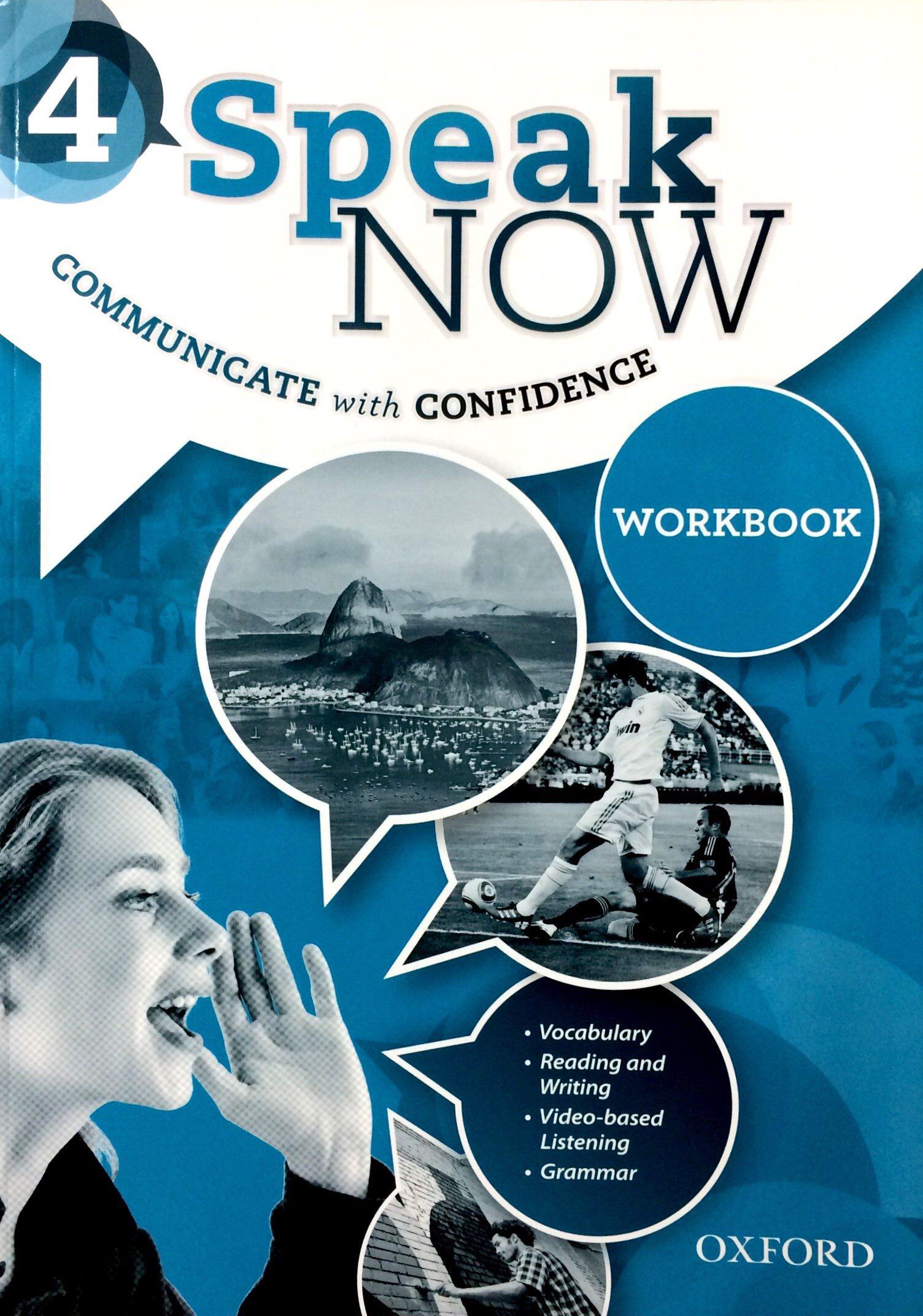Speak Now 4 Workbook