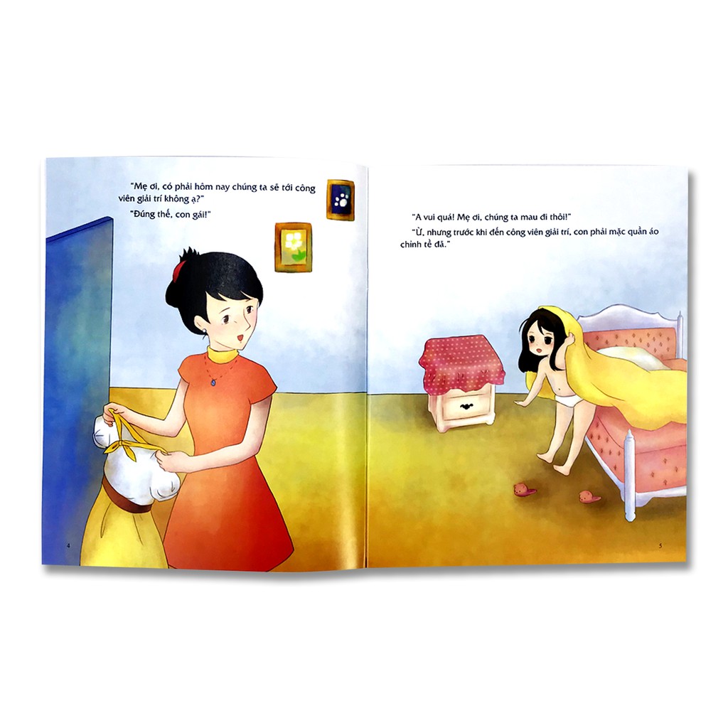 Combo Giáo Dục Giới Tính Và Nhân Cách Dành Cho Bé Gái (Bộ 4 Cuốn)