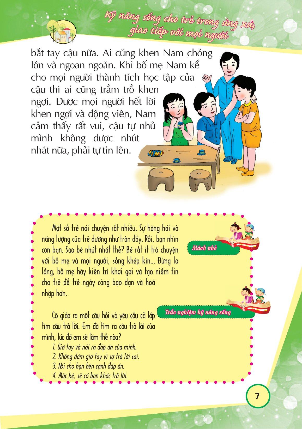 Kỹ Năng Sống Dành Cho Học Sinh Tiểu Học - 50 Điều Cần Thiết Cho Học Sinh Tiểu Học ( Tập 2 )(Tái Bản)
