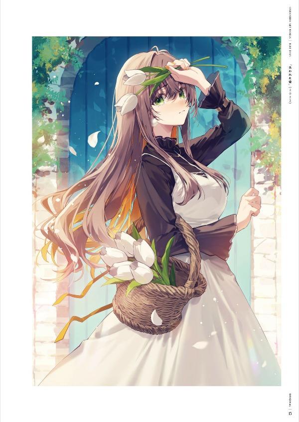 Sách ngoại văn: Oshioshio Art Book: Ao No Hibi (Japanese Edition)