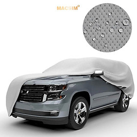 Bạt phủ ô tô chất liệu vải không dệt 3 lớp cao cấp thương hiệu MACSIM cho xe ô tô Mitsubishi Xpander màu ghi