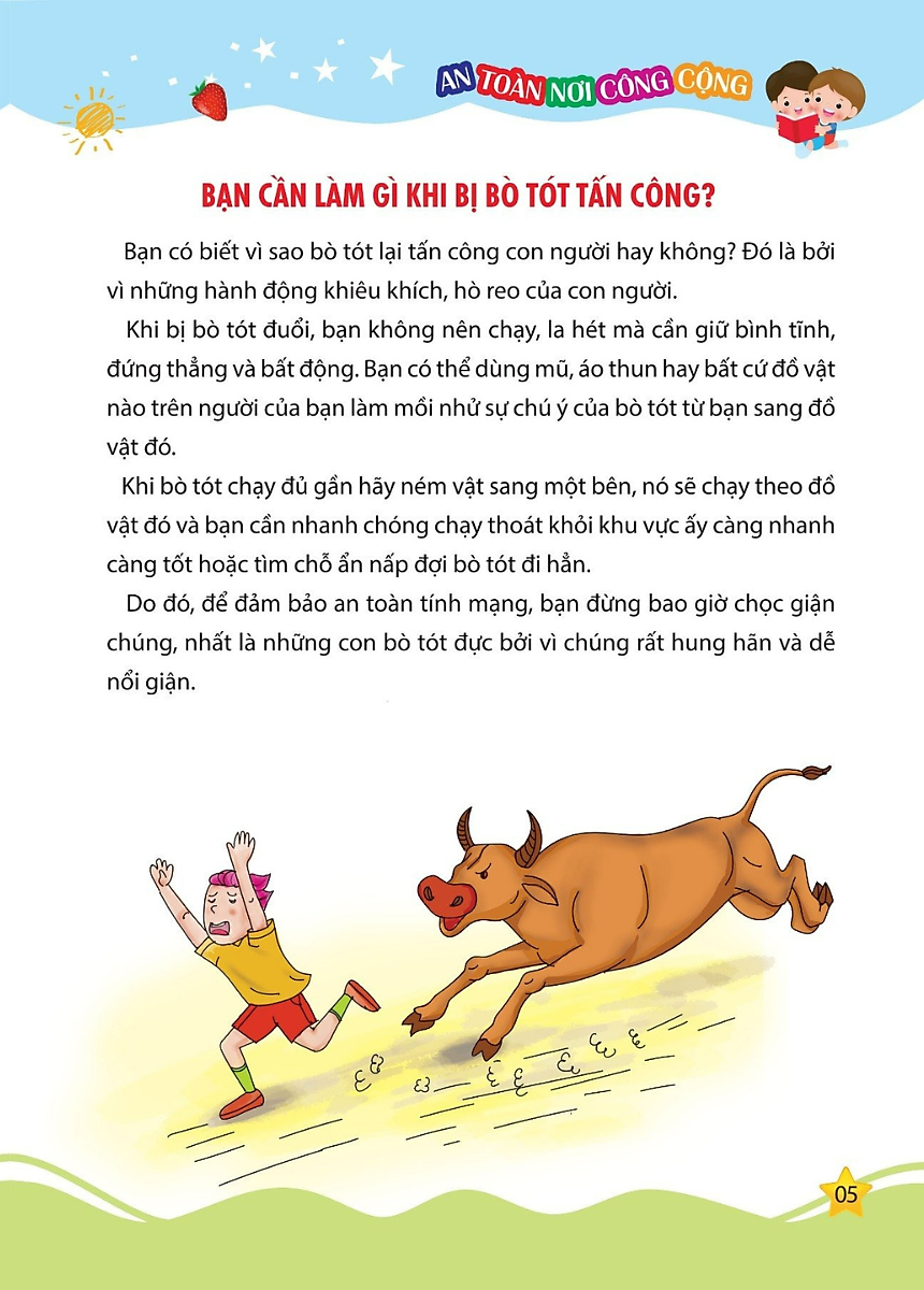 Tủ Sách Kỹ Năng Sống Cho Trẻ - Kỹ Năng An Toàn Nơi Công Cộng