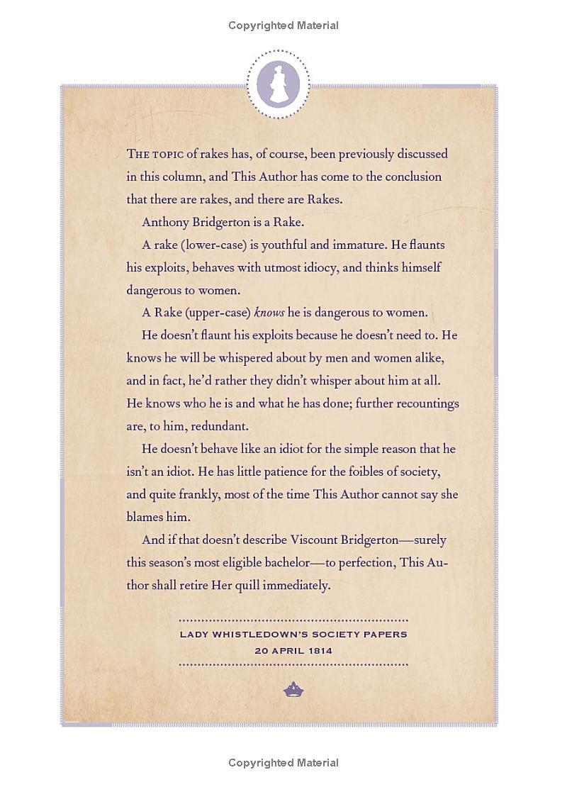 The Wit And Wisdom Of Bridgerton: Lady Whistledown
