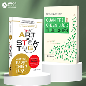 Combo Nghệ Thuật Tư Duy Chiến Lược + Quản Trị Chiến Lược Thực Chiến - Bạn Không Chỉ Nhìn Thấy Cây Mà Phải Nhìn Thấy Rừng
